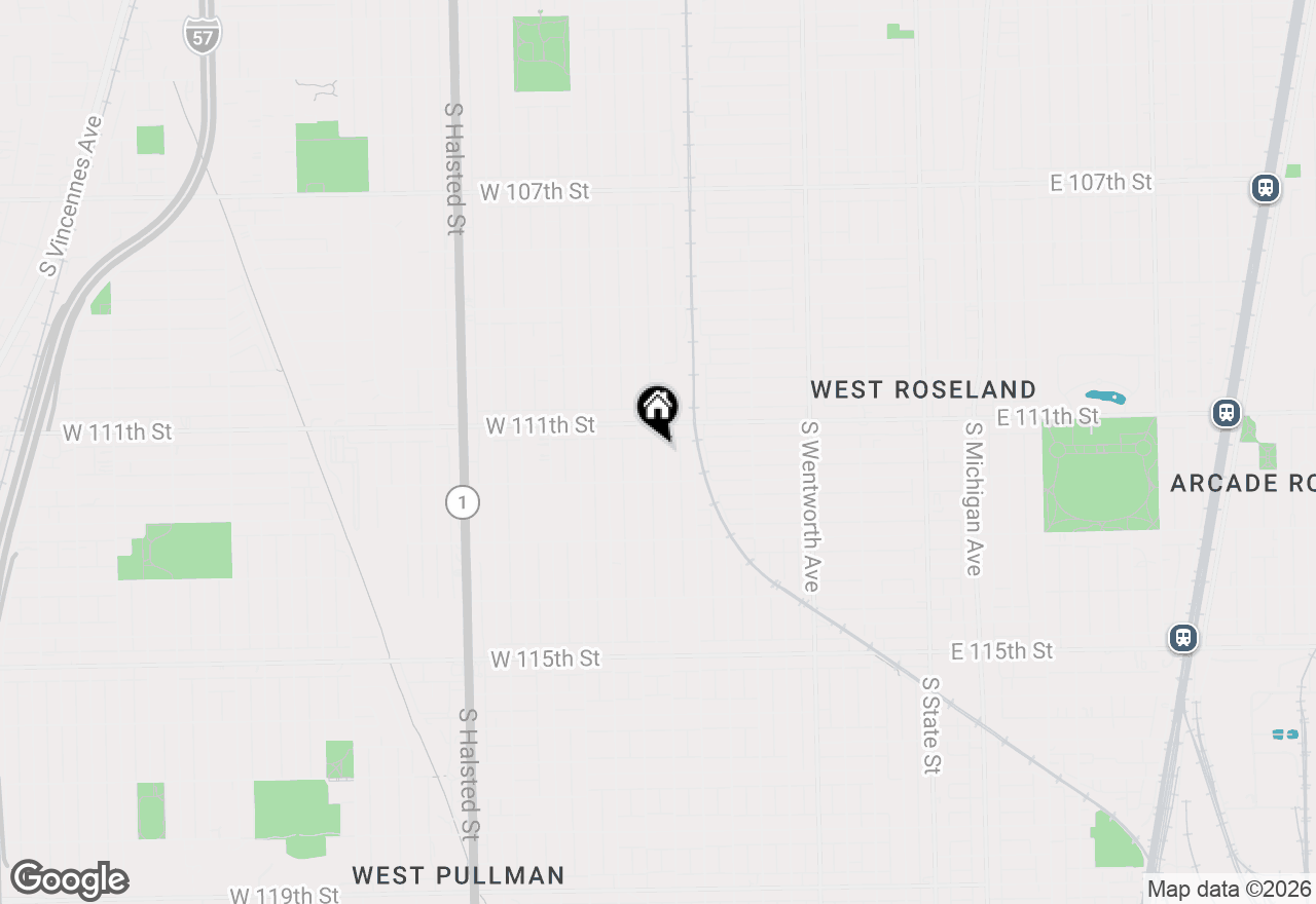 Map of 11130 S Eggleston Avenue, Chicago, IL 60628