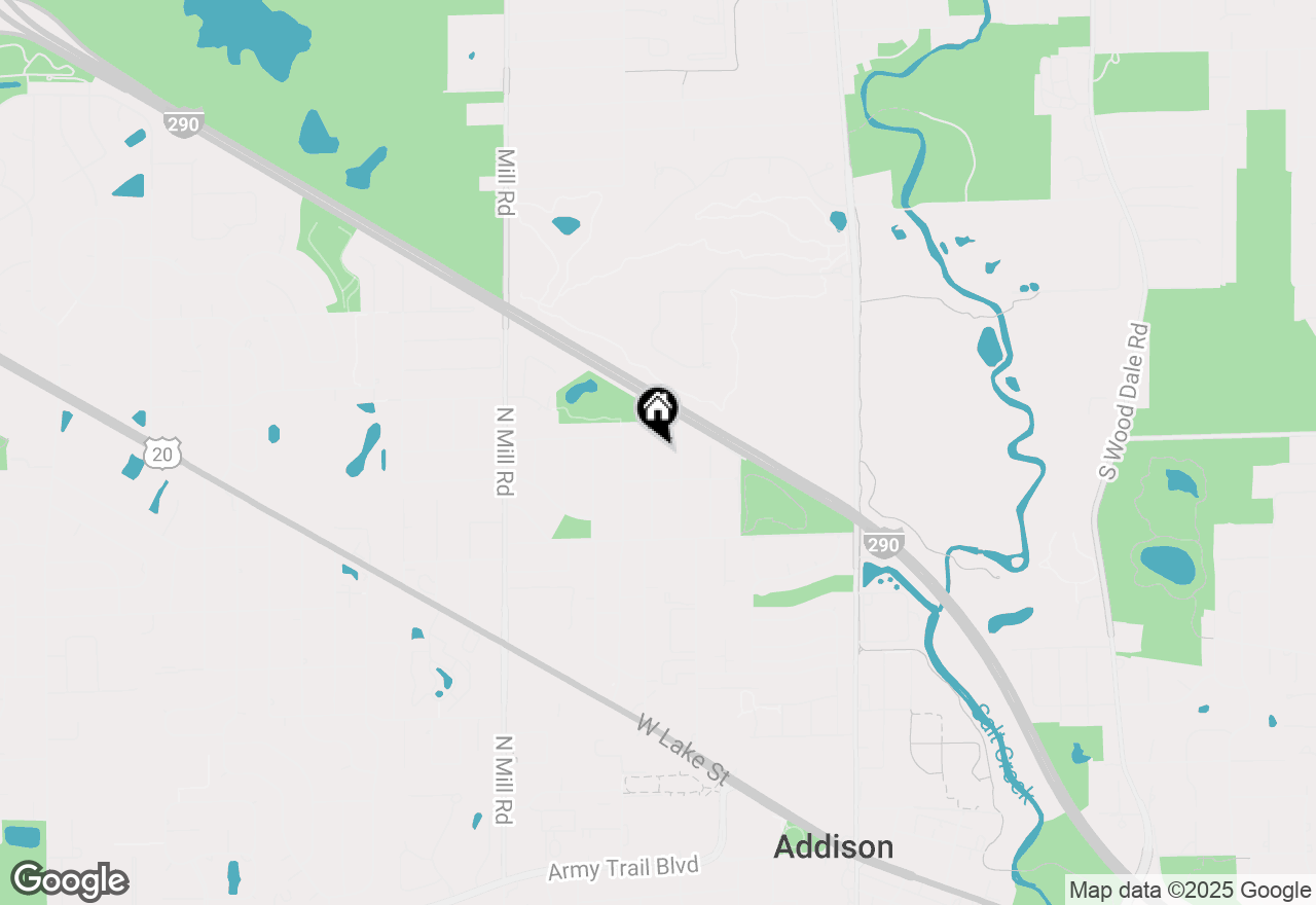 Map of 925 N Sumner Street, Addison, IL 60101