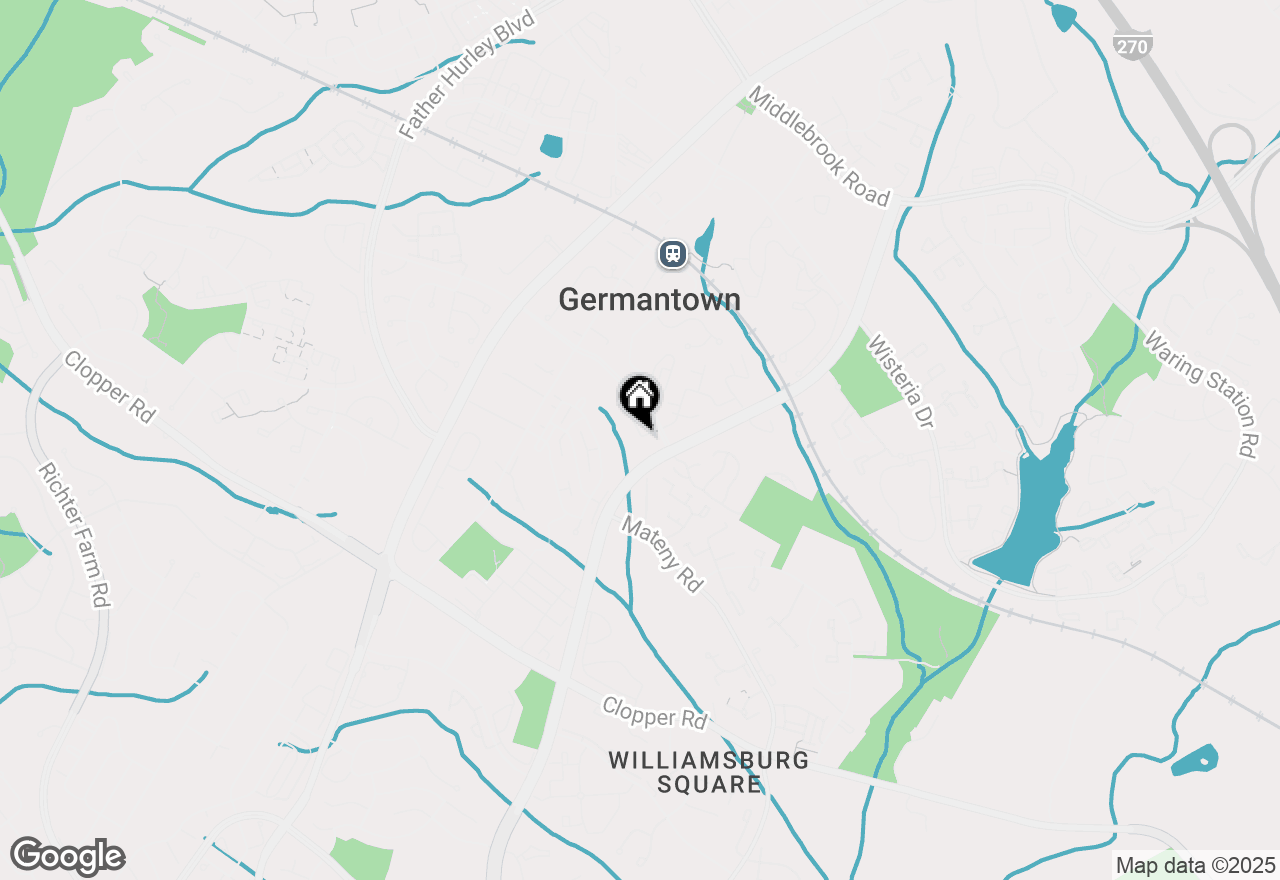 Map of 13225 Lake Geneva Way, Gaithersburg, MD 20878