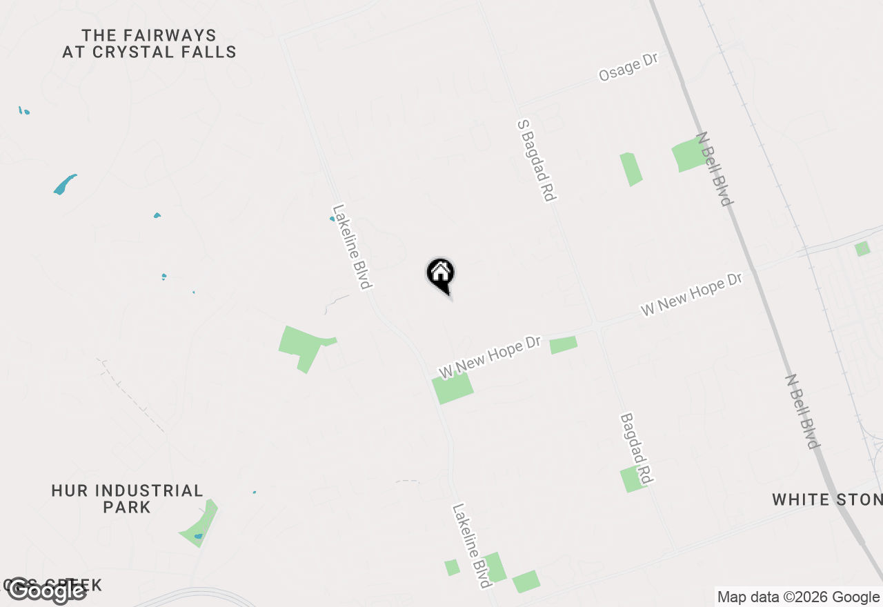 Map of 2200 Bakers Way, Cedar Park, TX 78613