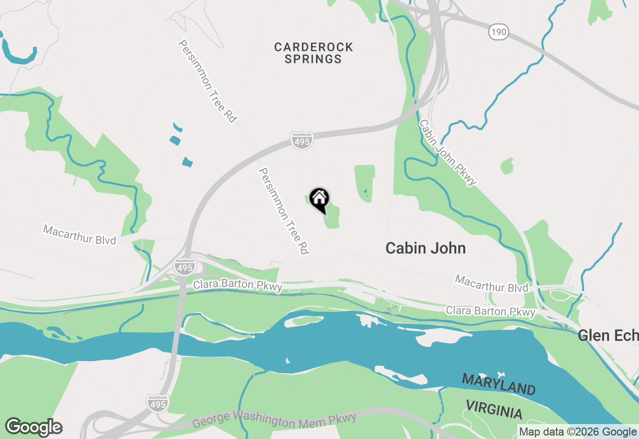 Map of 6629 81st Street, Cabin John, MD 20818