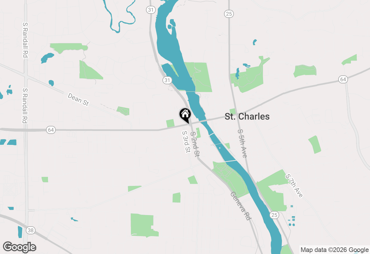 Map of 221 W Main Street, St Charles, IL 60174