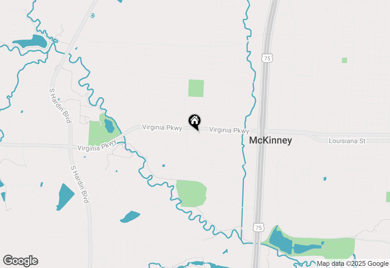 Map of 2705 Virginia Parkway #LSE, Mckinney, TX 75071