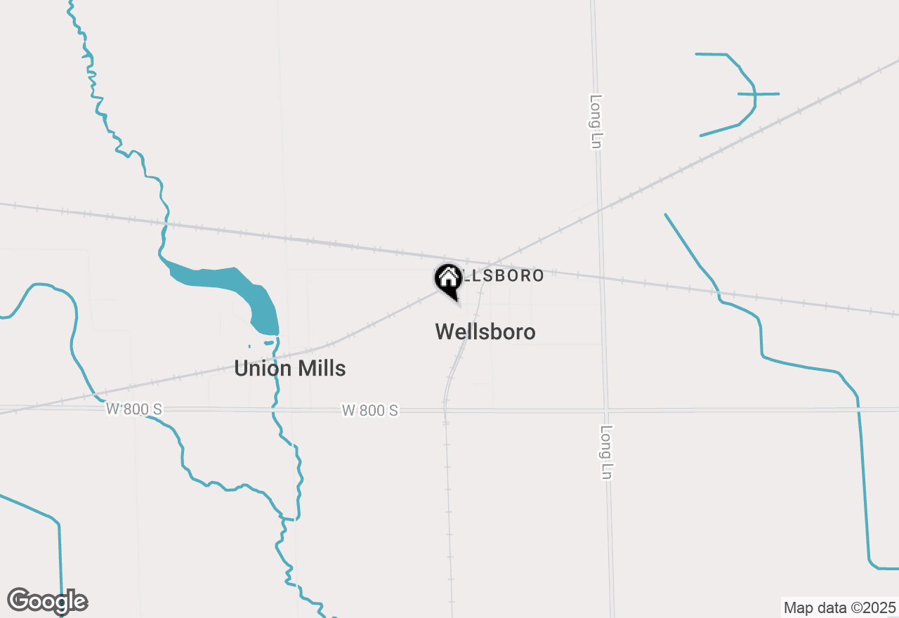 Map of 804 E 2nd Street, Union Mills, IN 46382
