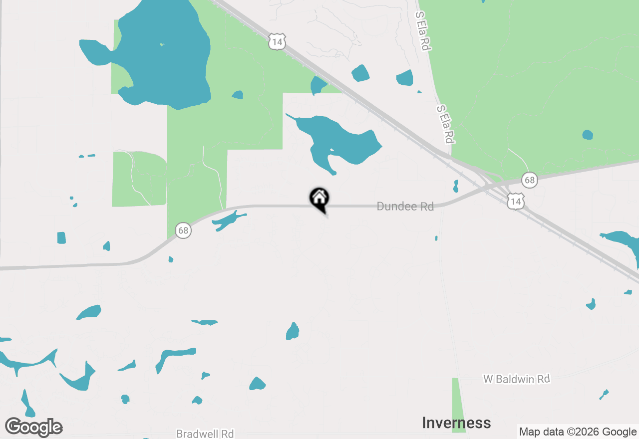 Map of 1506 Guthrie Drive, Inverness, IL 60010