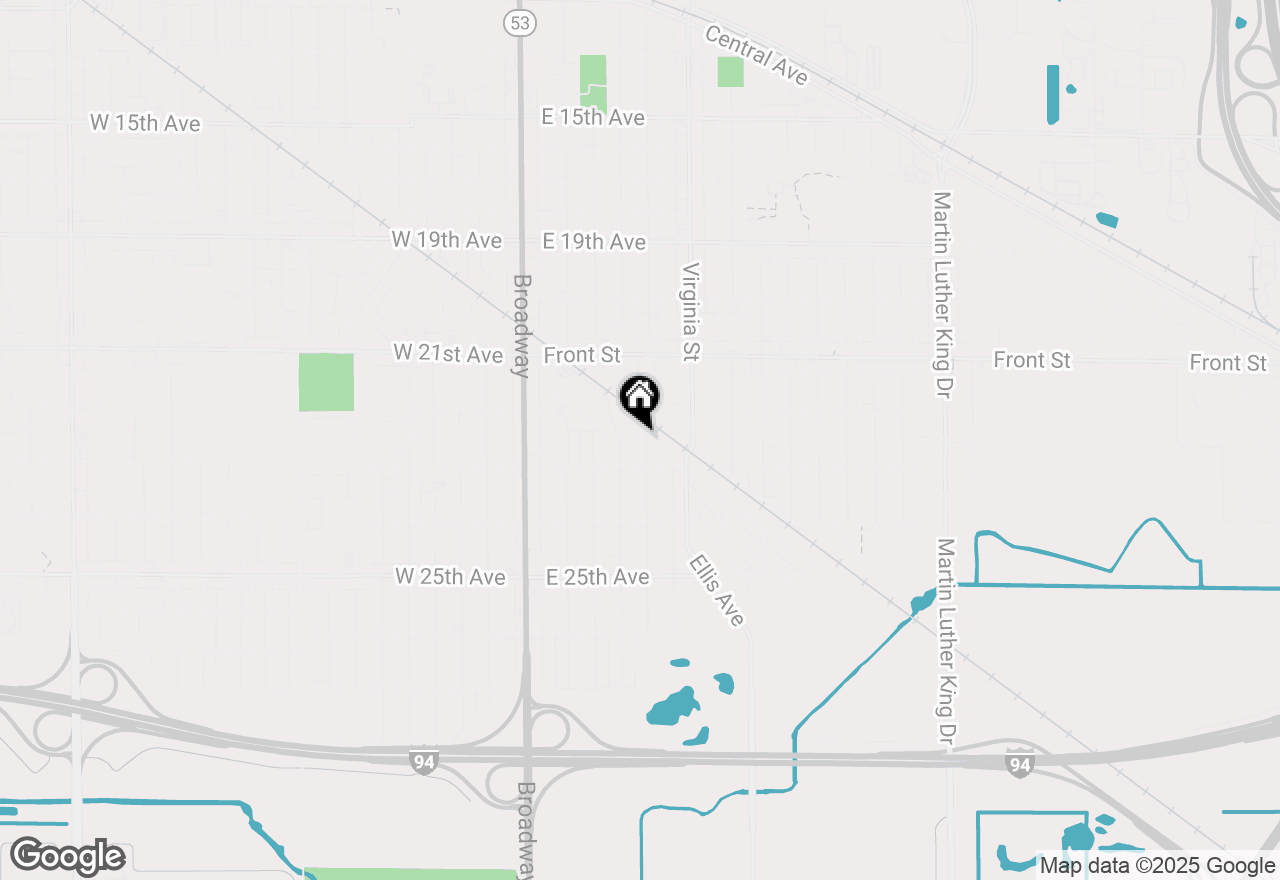 Map of 2259 Delaware Street, Gary, IN 46407