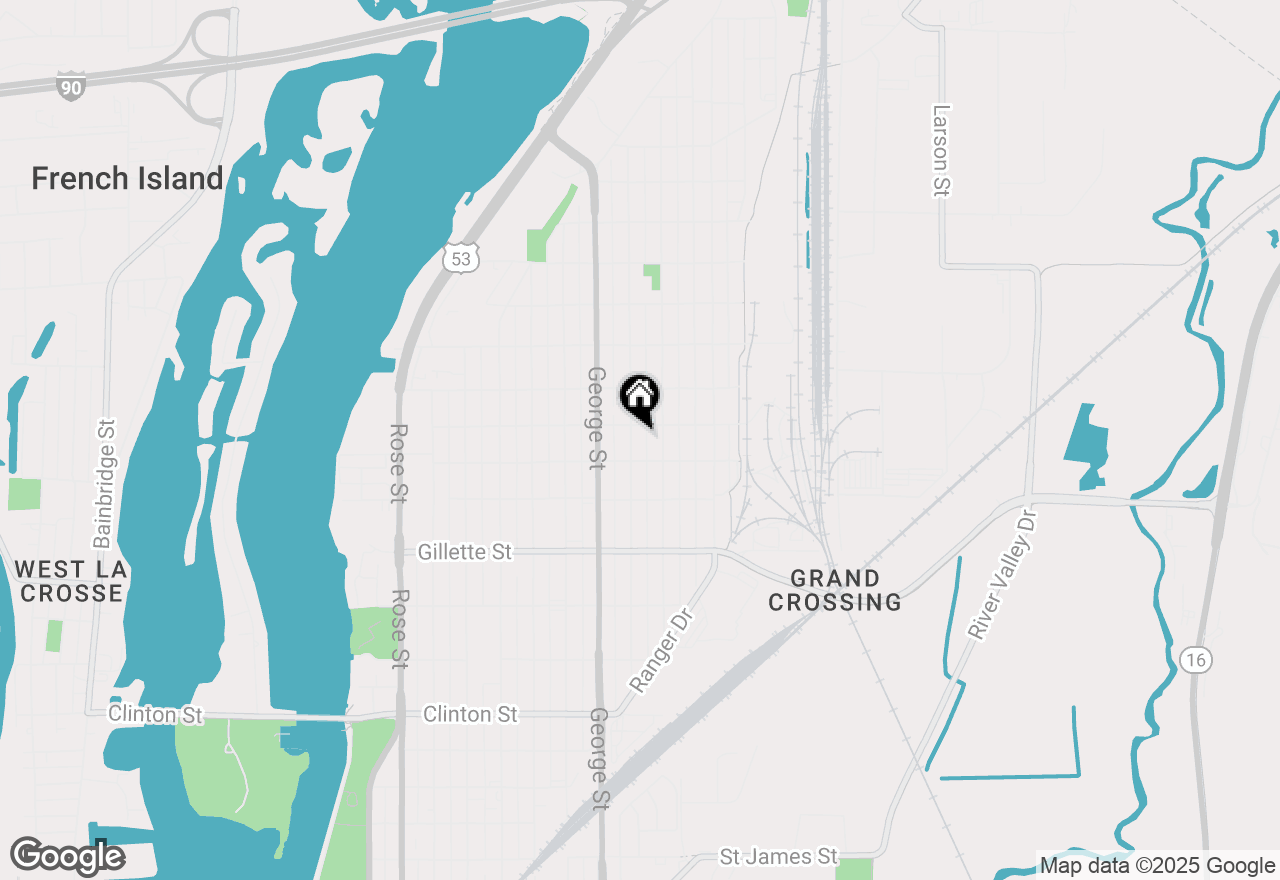 Map of 1820 Wood St #1820-1822, La Crosse, WI 54603