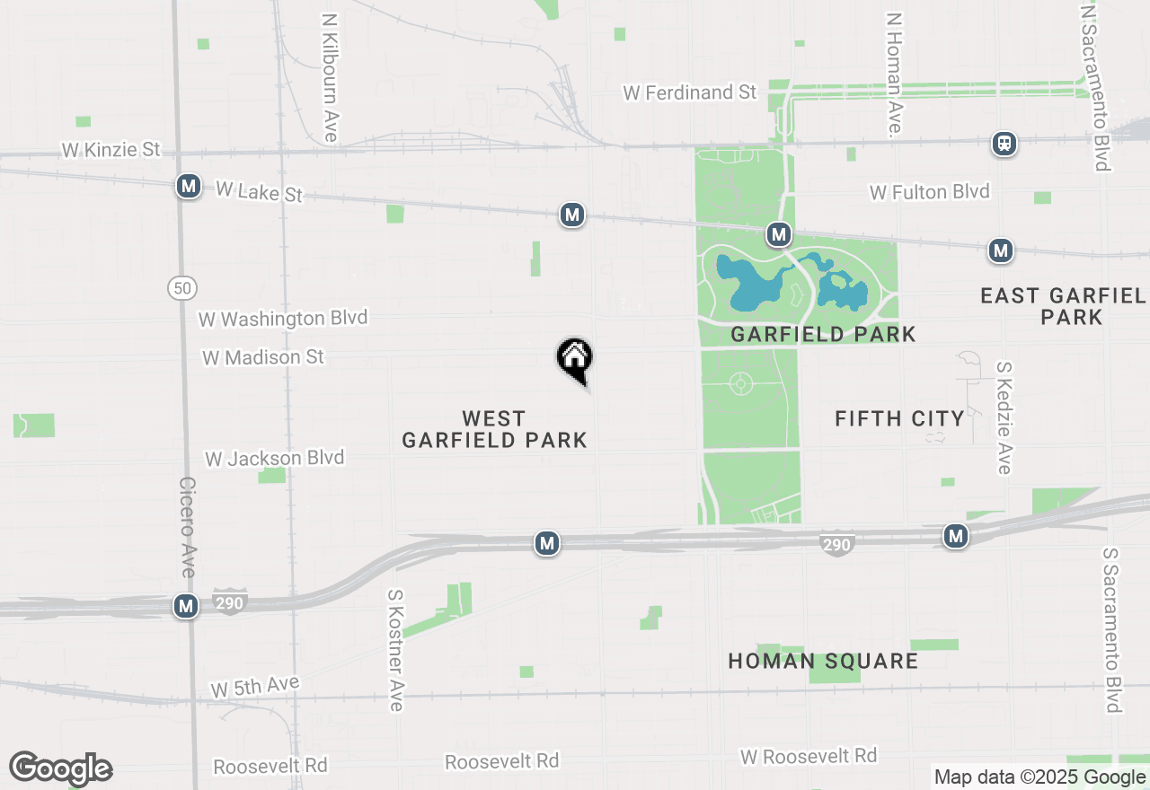 Map of 4024 W Wilcox Street, Chicago, IL 60624