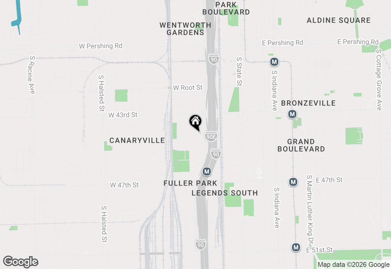 Map of 4412 S Wells Street, Chicago, IL 60609