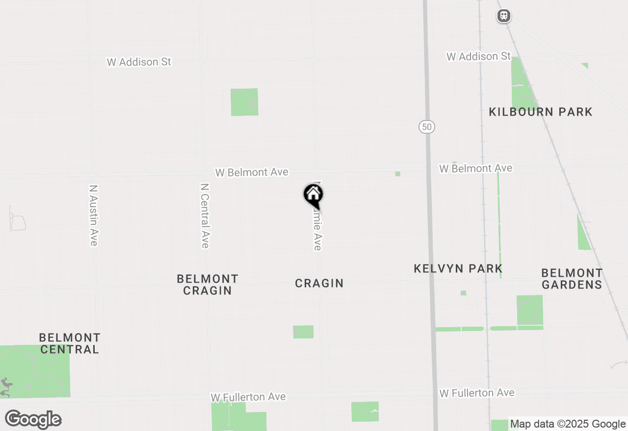 Map of 3024 N Laramie Avenue, Chicago, IL 60641