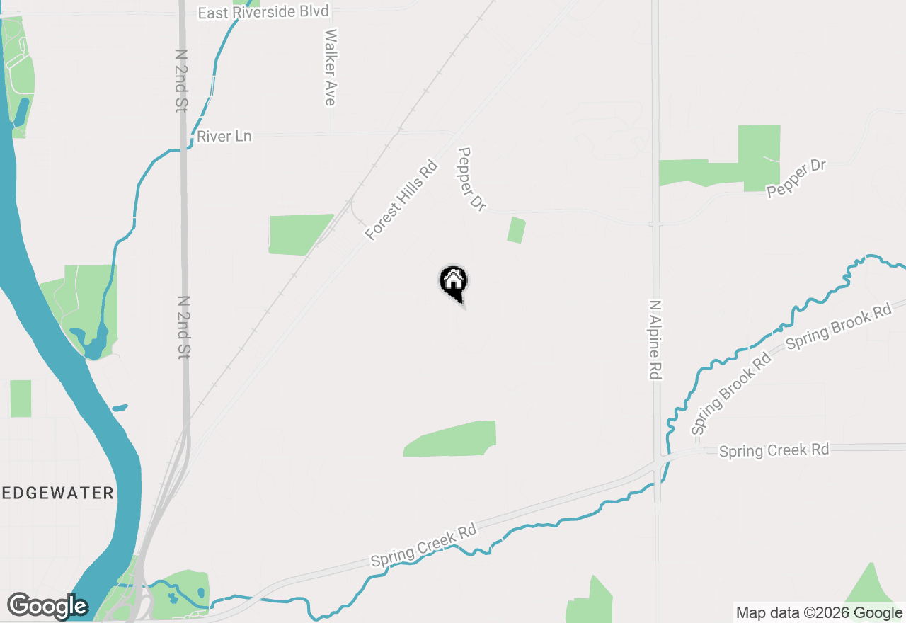Map of 2929 Sunnyside Drive #131B, Rockford, IL 61114