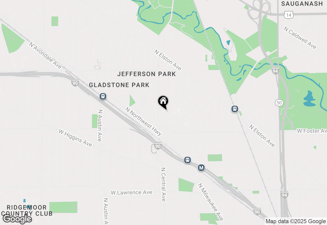 Map of 5310 N Luna Avenue #1, Chicago, IL 60630