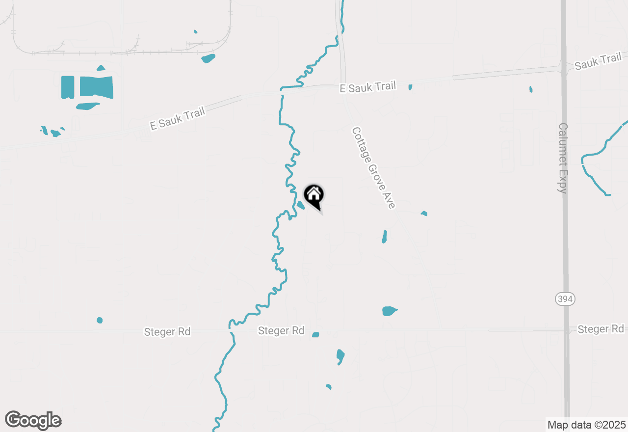 Map of 21211 Lisa Lane, Steger, IL 60475