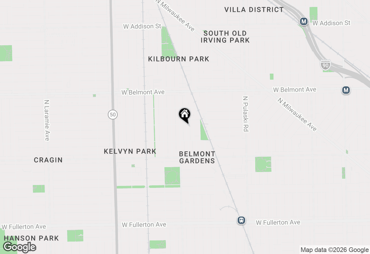 Map of 2950 N Lowell Avenue, Chicago, IL 60641