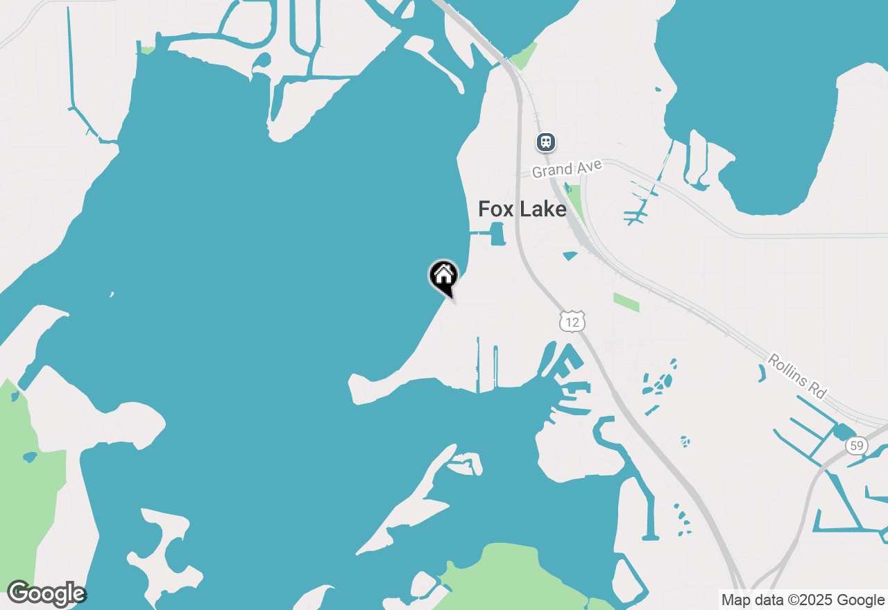 Map of 84 Lake Lane, Fox Lake, IL 60020