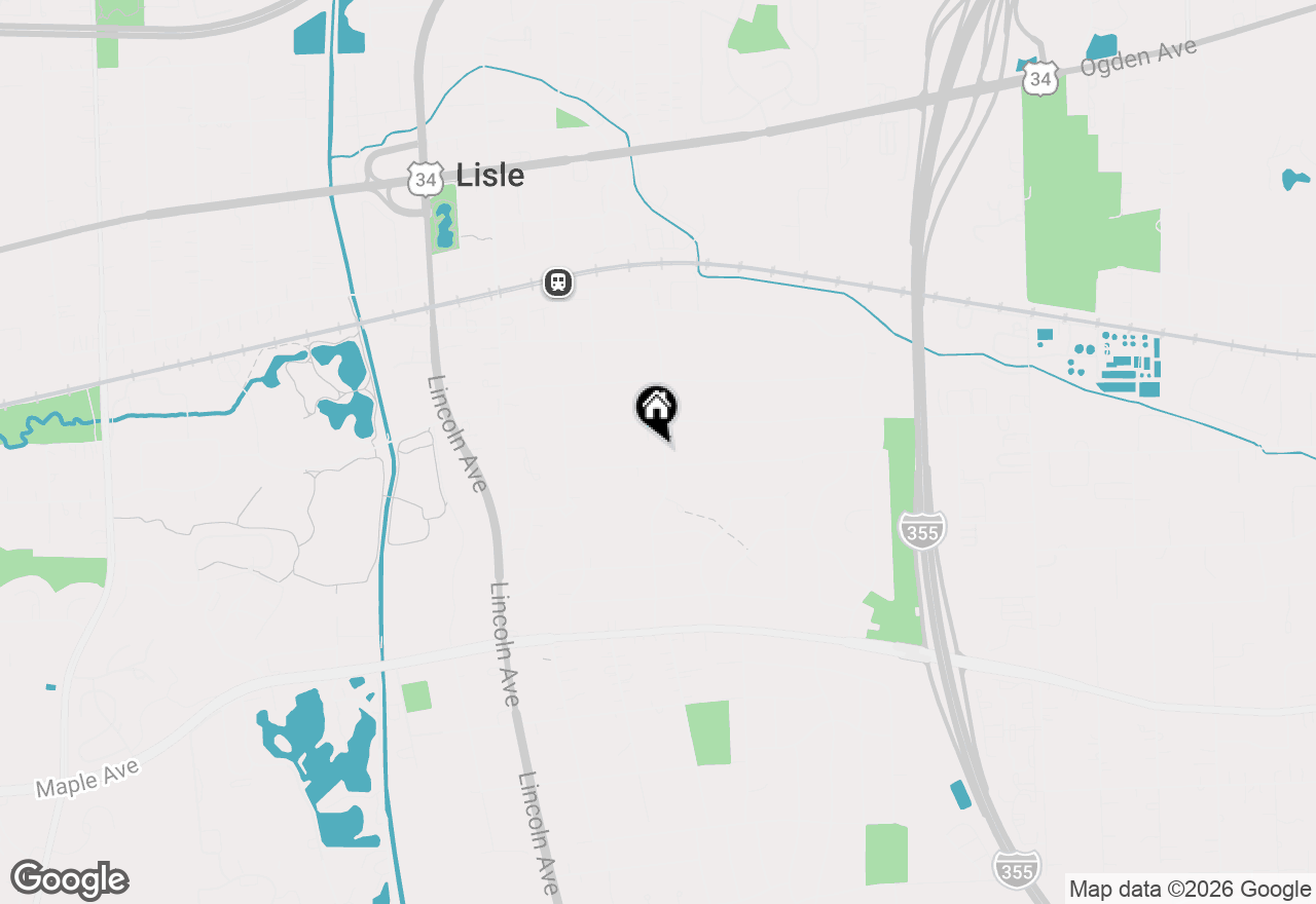 Map of 800 Gamble Drive, Lisle, IL 60532