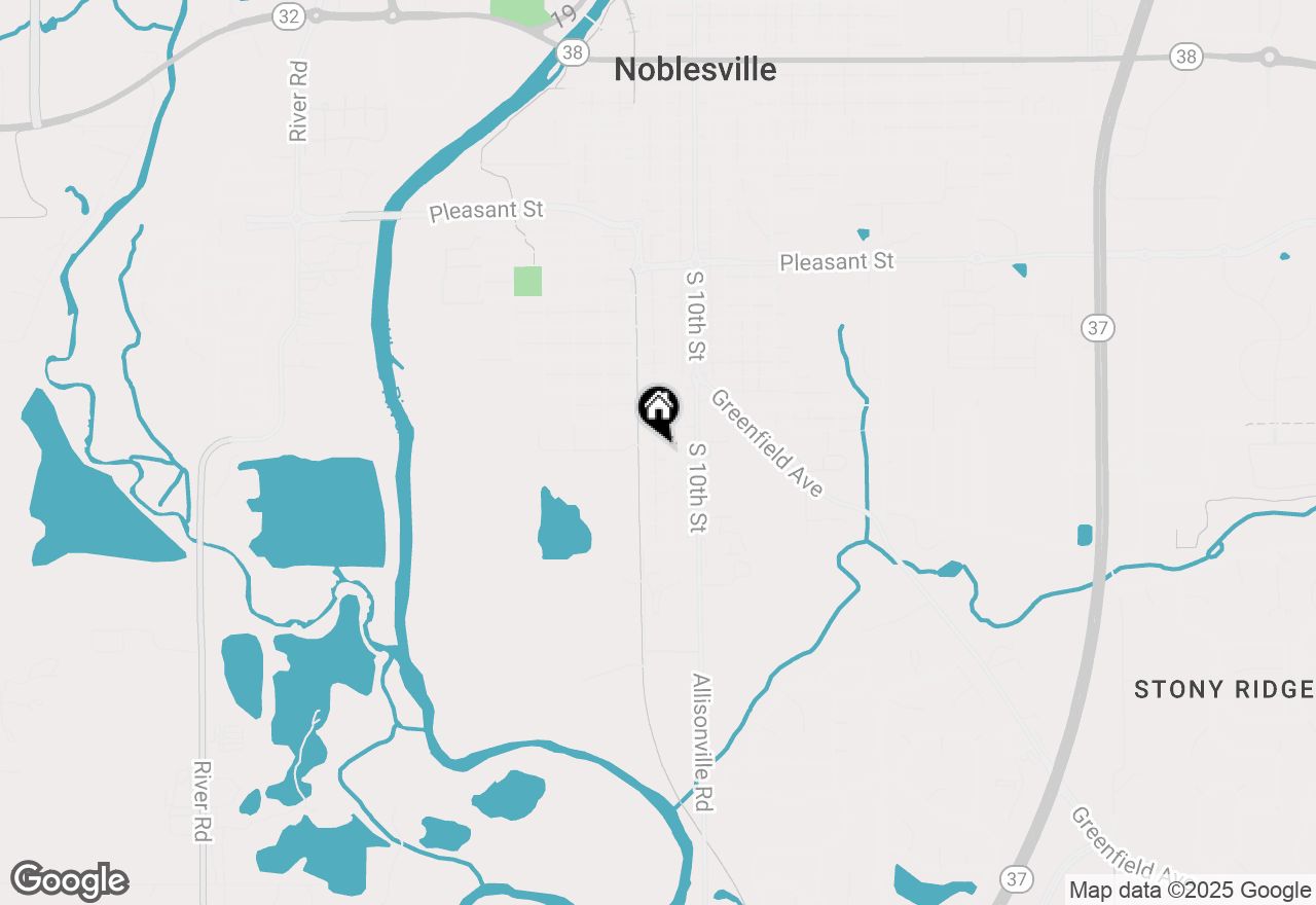 Map of 1419 S 9th Street, Noblesville, IN 46060