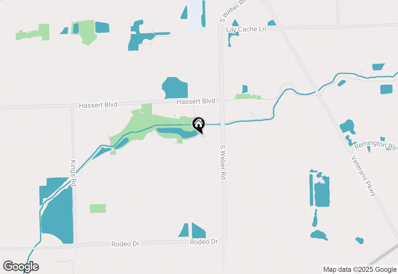 Map of 1366 Parkside Drive, Bolingbrook, IL 60490