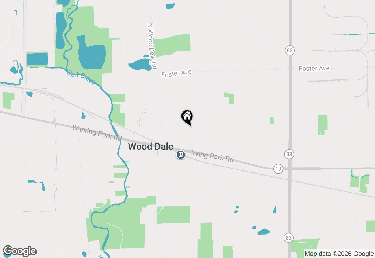 Map of 341 Oak Avenue, Wood Dale, IL 60191