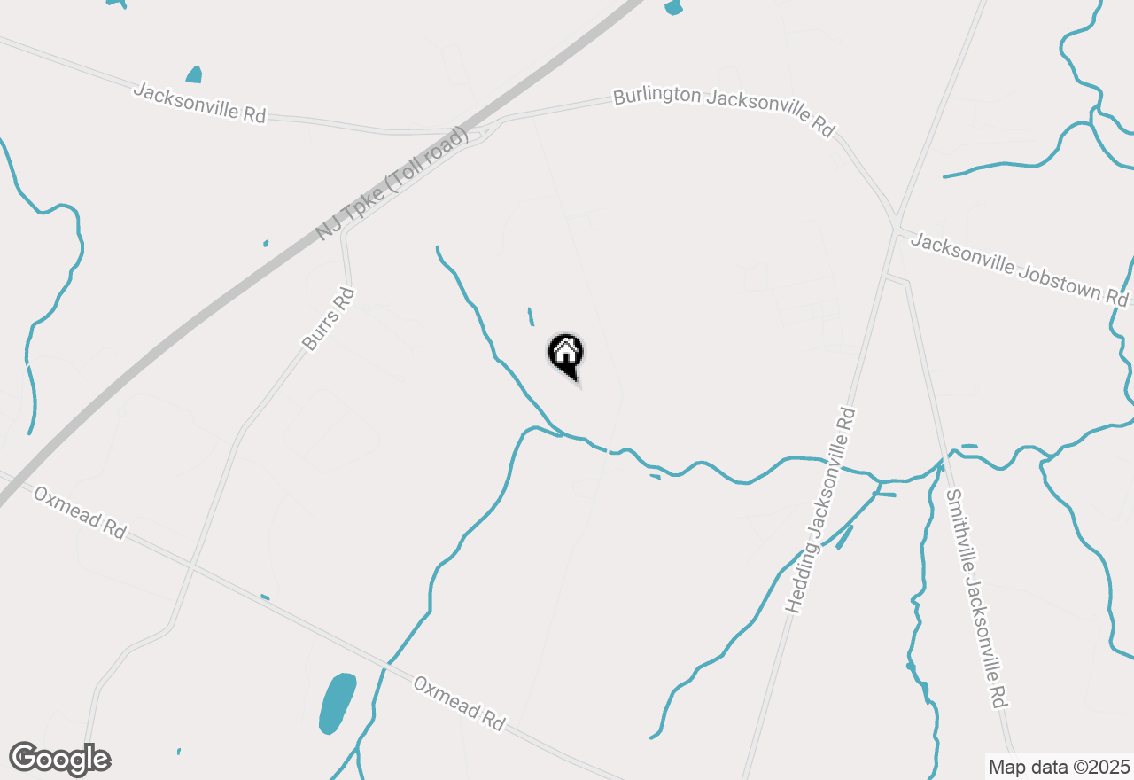 Map of 101 Gilbert Road, Bordentown, NJ 08505