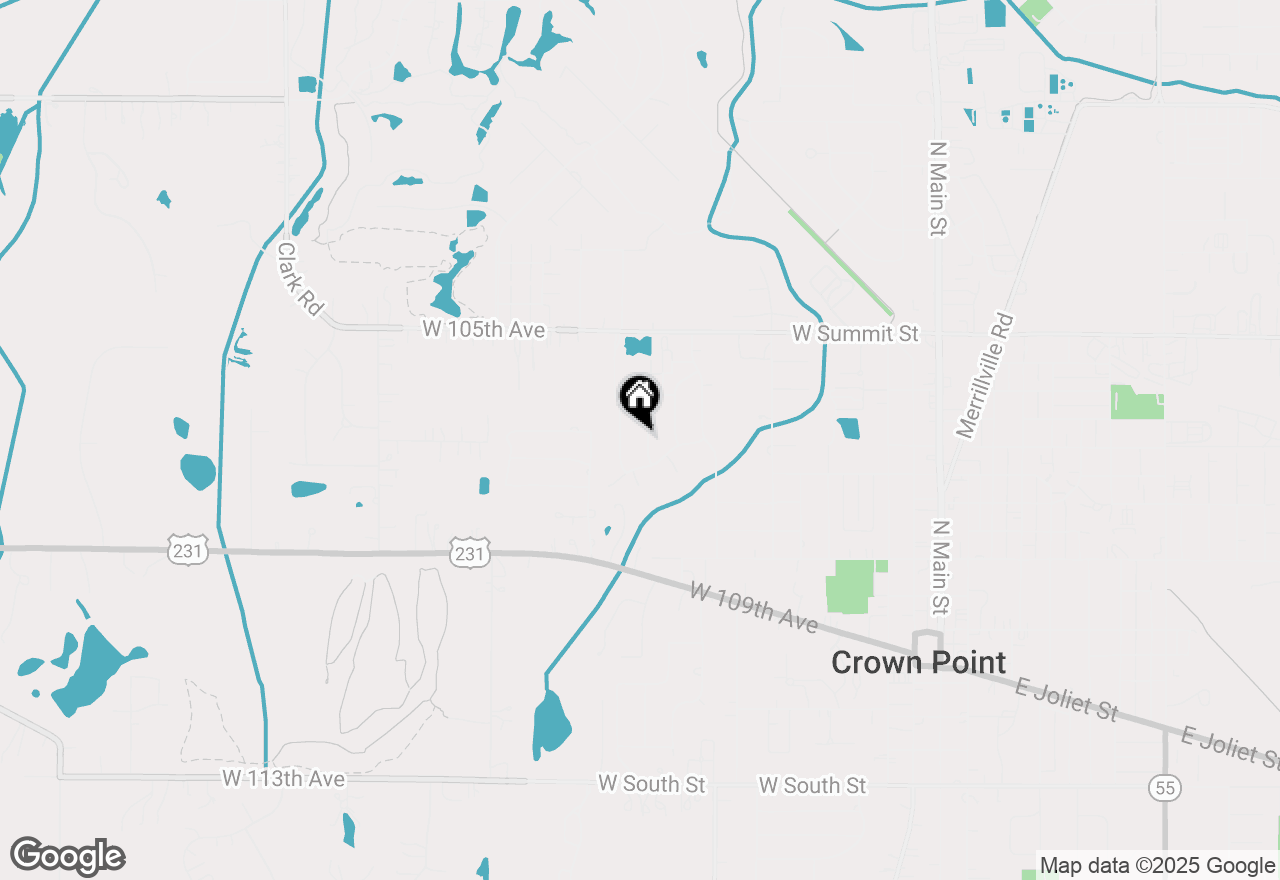 Map of 701 Clover Lane, Crown Point, IN 46307
