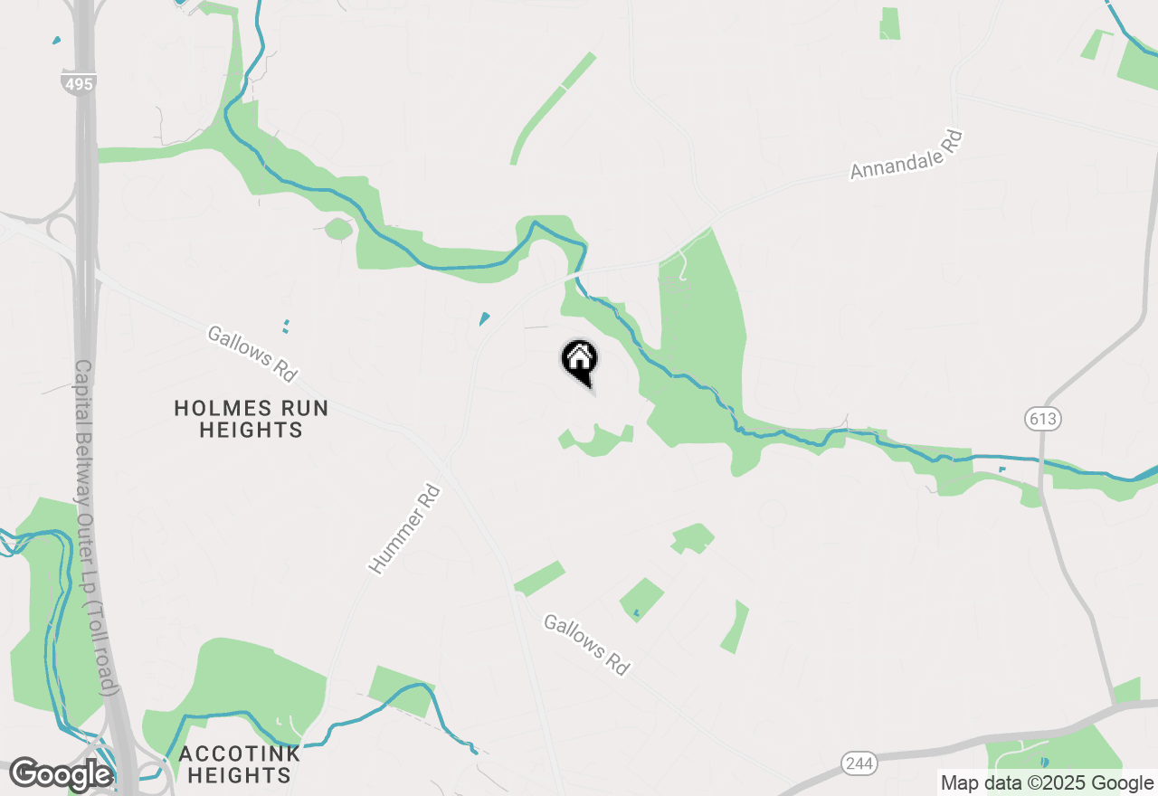 Map of 7305 Masonville Drive, Annandale, VA 22003