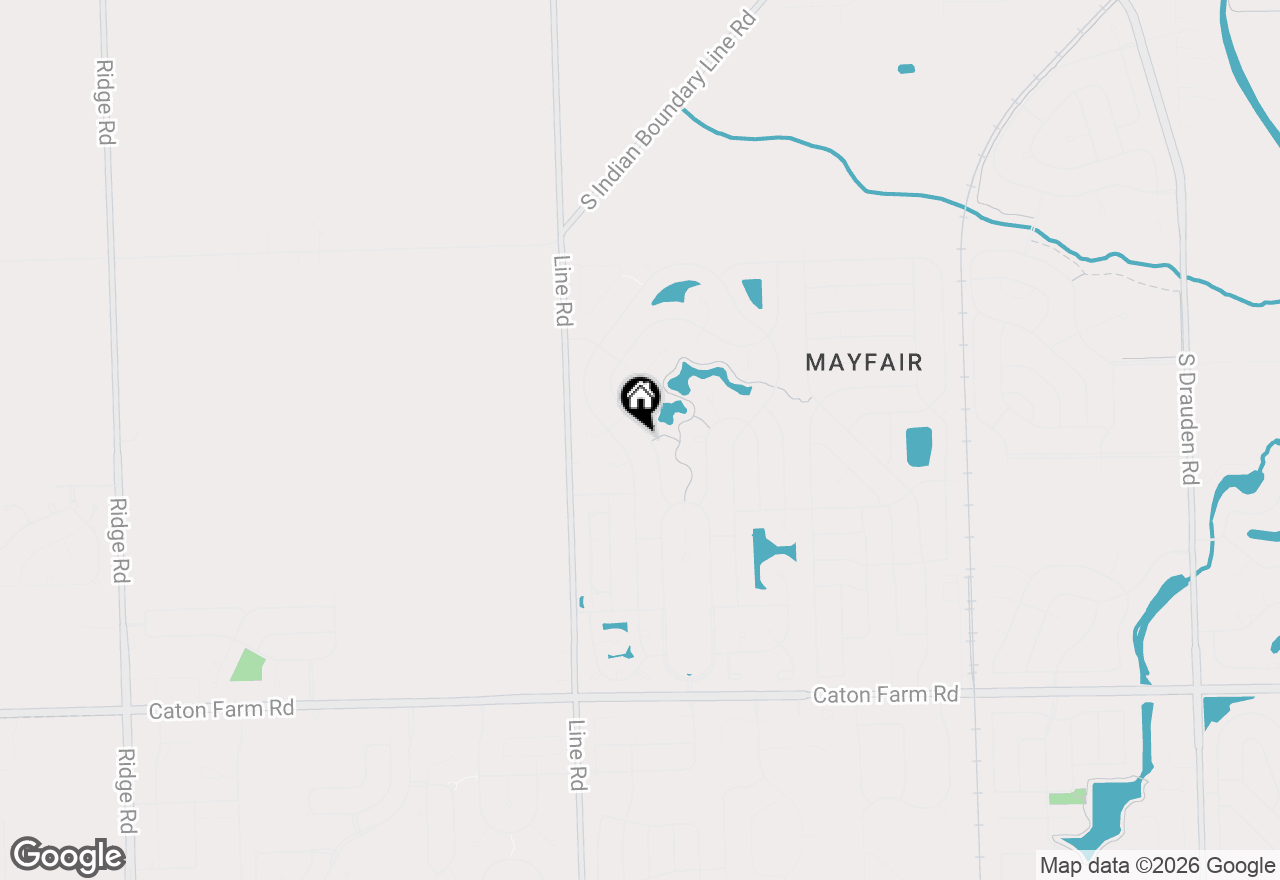 Map of 2813 Twin Falls Drive, Plainfield, IL 60586