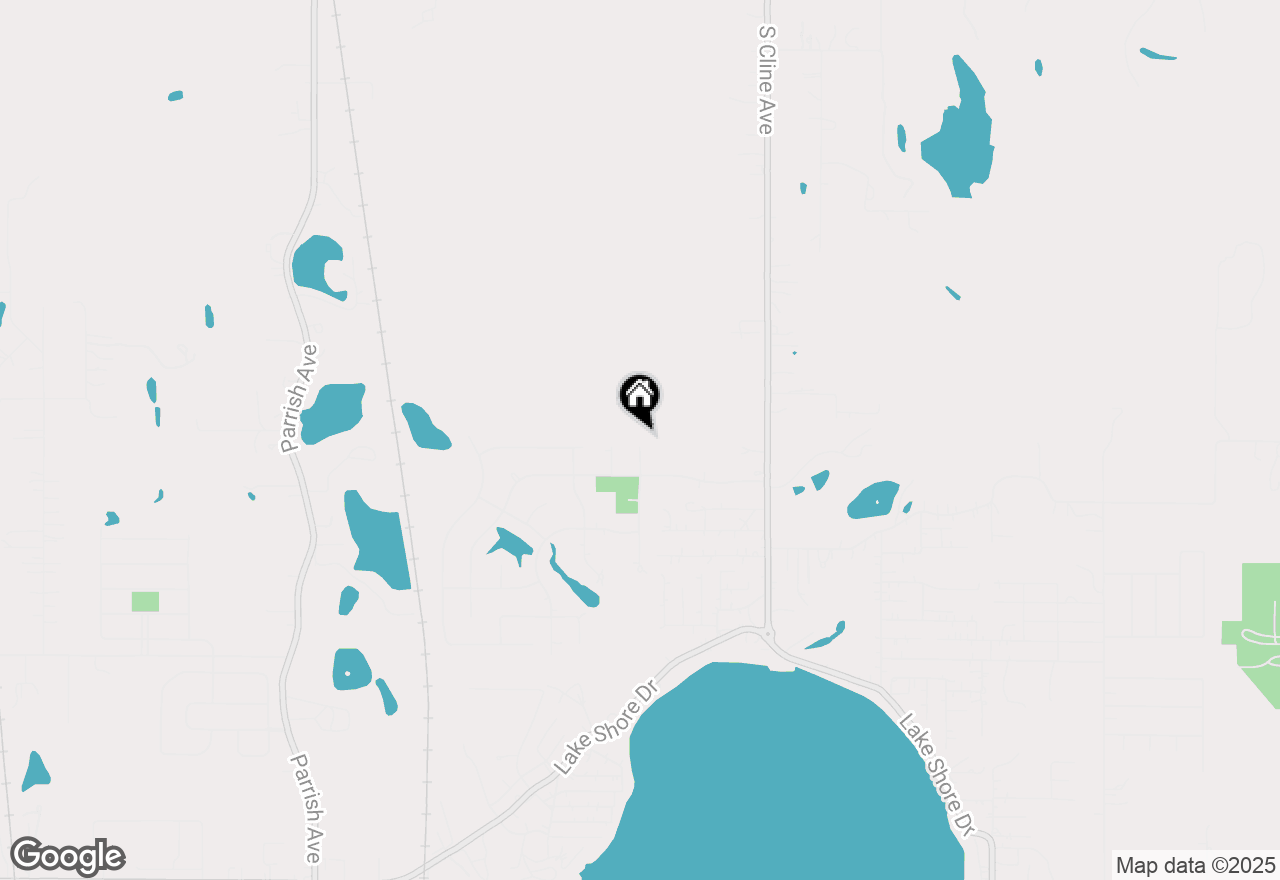 Map of 12500 Meadowlark Lane, Cedar Lake, IN 46303