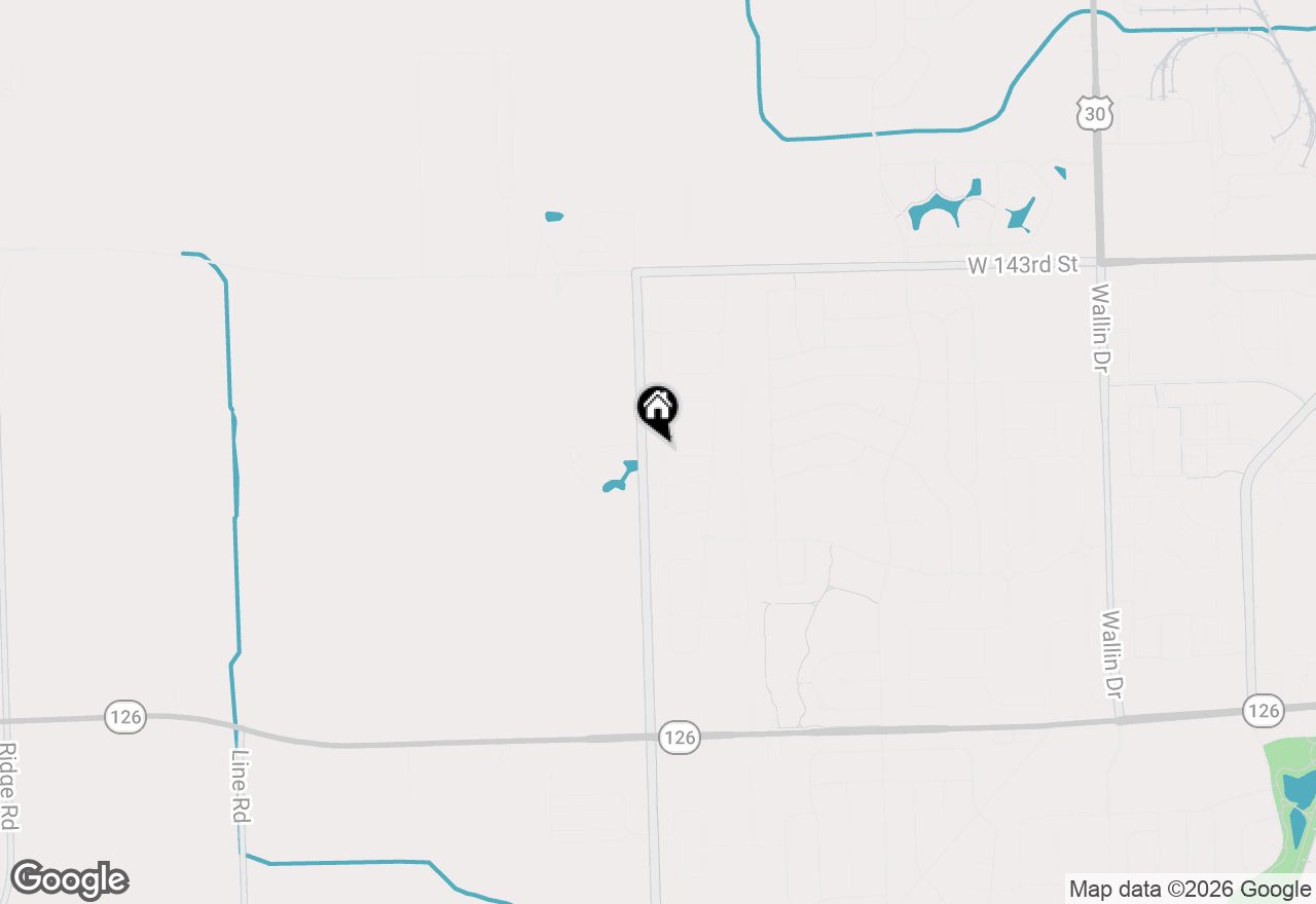 Map of 14608 S Azalia Circle, Plainfield, IL 60544