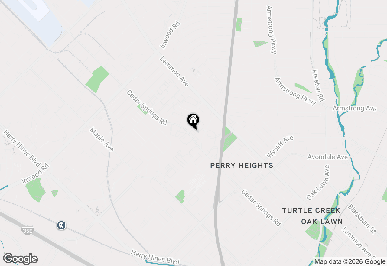 Map of 4830 Cedar Springs Road #11, Dallas, TX 75219