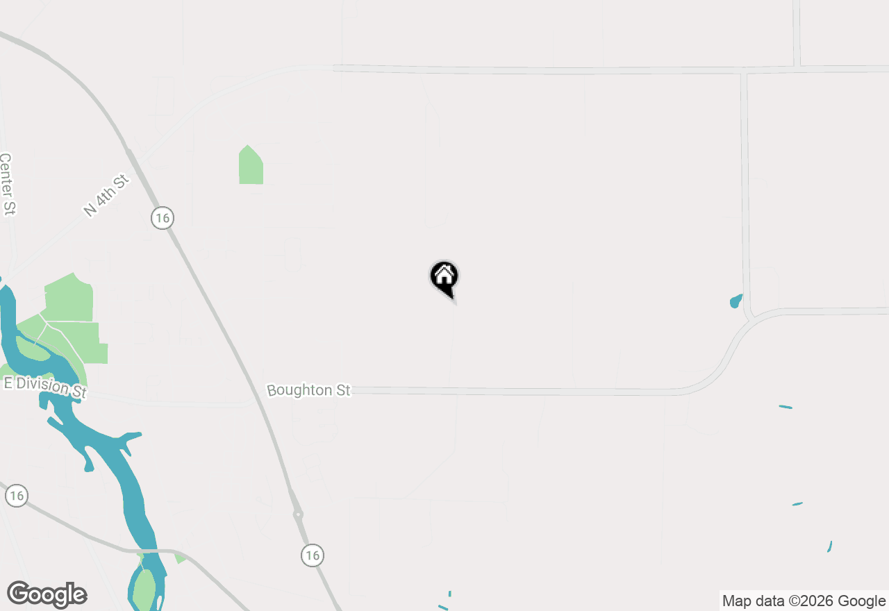 Map of N207 Huberbrooks Dr, Watertown, WI 53098