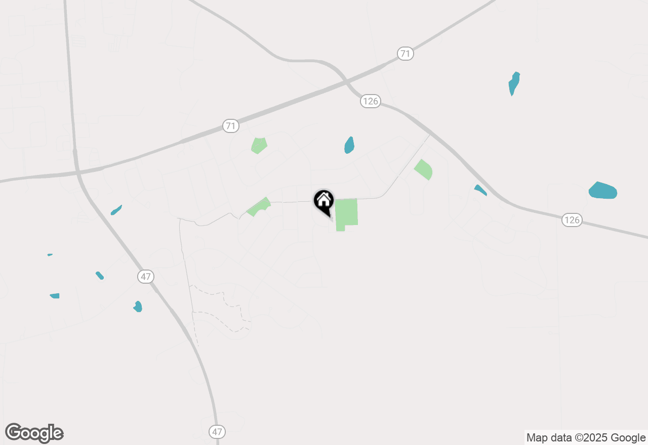 Map of 2212 Country Hills Drive, Yorkville, IL 60560