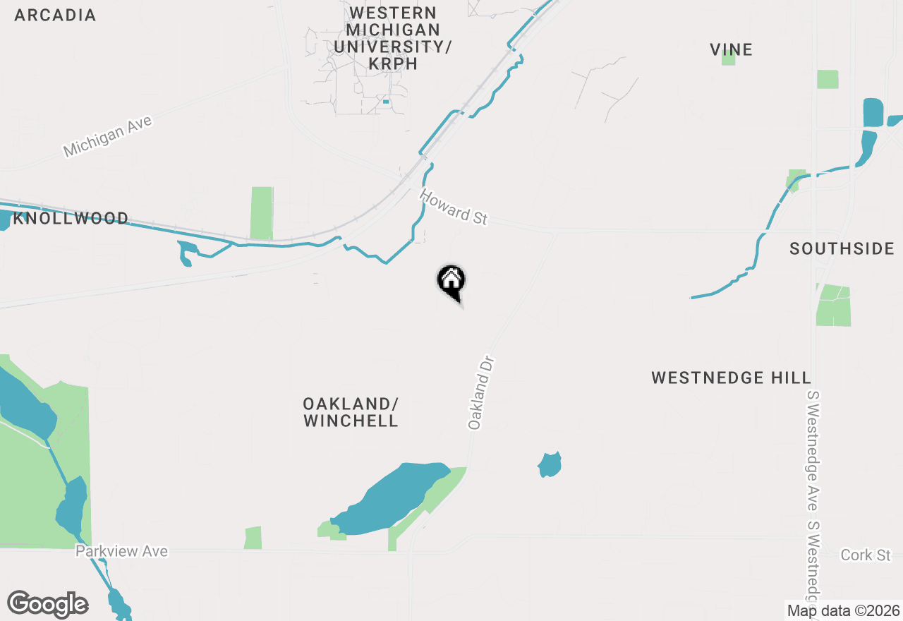 Map of 2006 Centeridge Road, Kalamazoo, MI 49008