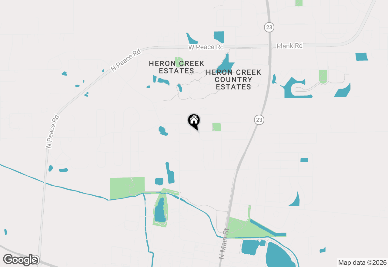 Map of 1500 Woodland Drive, Sycamore, IL 60178