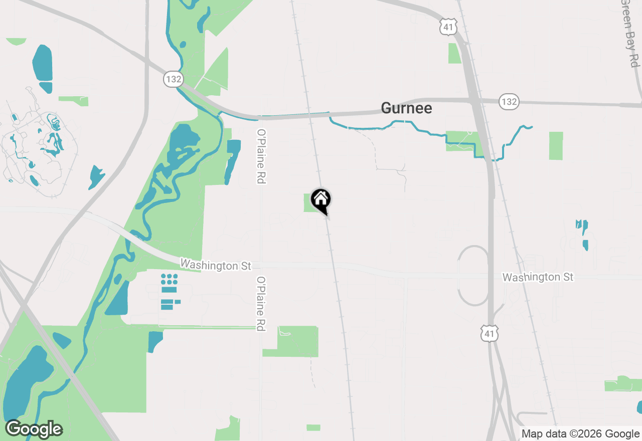 Map of 222 Wellington Circle, Gurnee, IL 60031