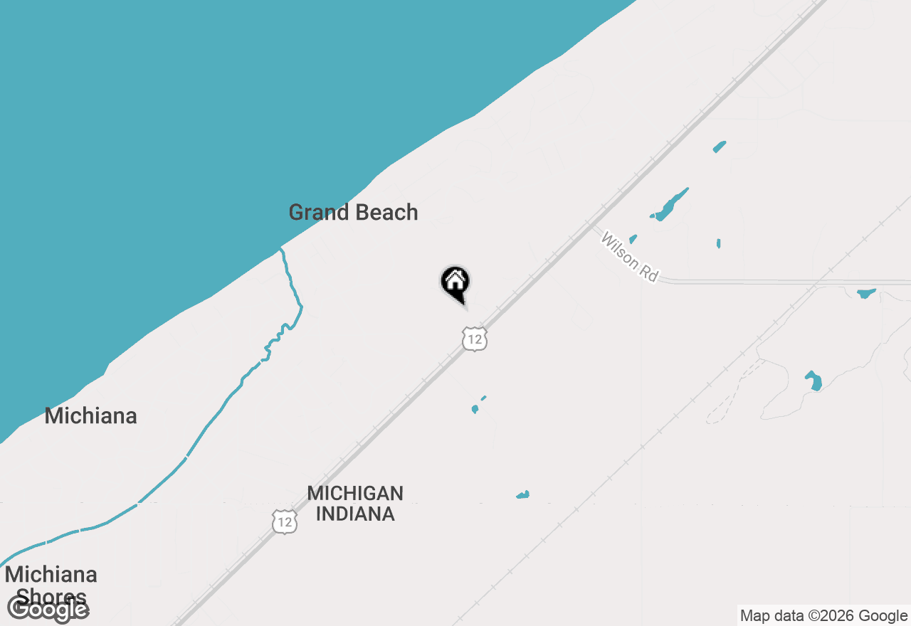 Map of 6 Lilac Lane, New Buffalo, MI 49117