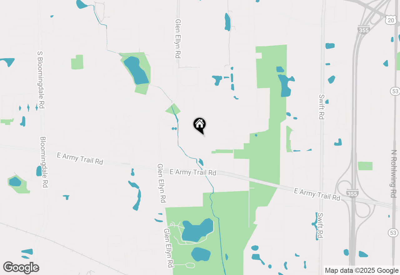 Map of 308 Dawn Court #B, Bloomingdale, IL 60108