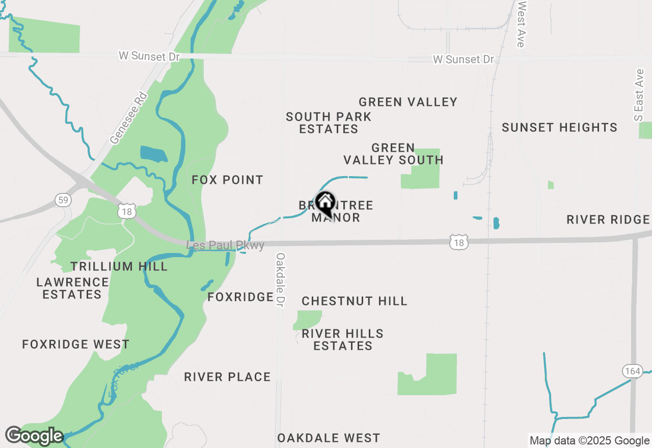 Map of 2028 Dixie Dr, Waukesha, WI 53189