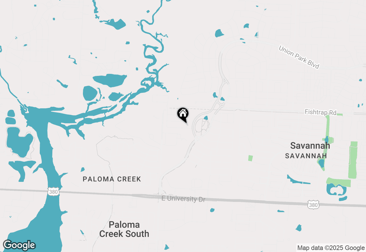 Map of 605 Cedarwood Street, Little Elm, TX 76227