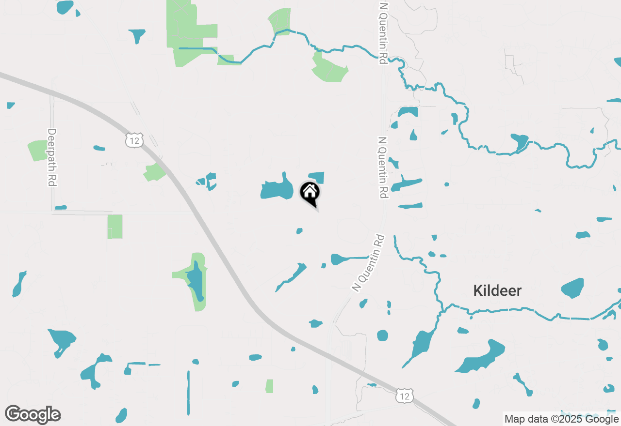 Map of 22032 W Chestnut Ridge Road, Kildeer, IL 60047
