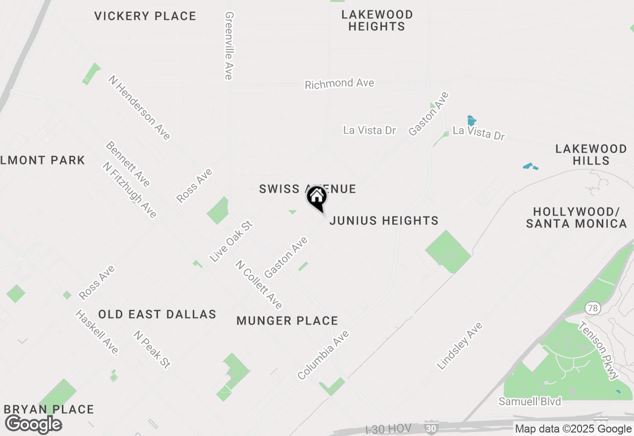 Map of 907 N Beacon Street #101, Dallas, TX 75214