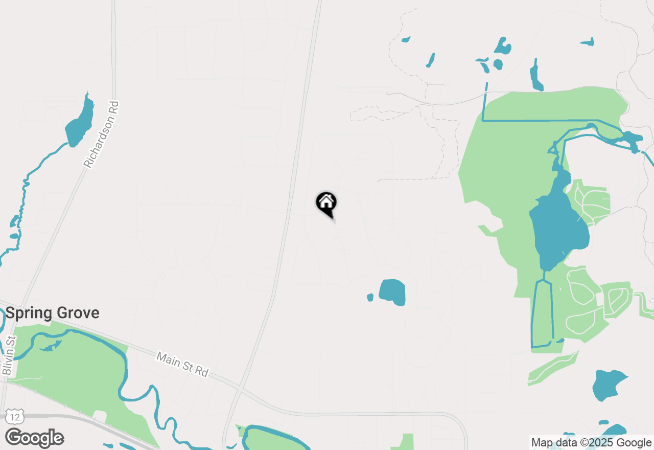 Map of 8407 Appaloosa Lane, Spring Grove, IL 60081