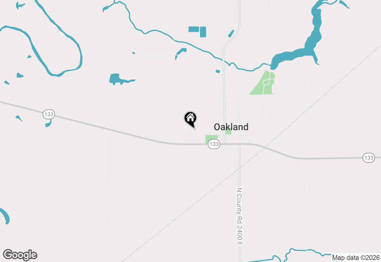 Map of 305 W Main Street, Oakland, IL 61943
