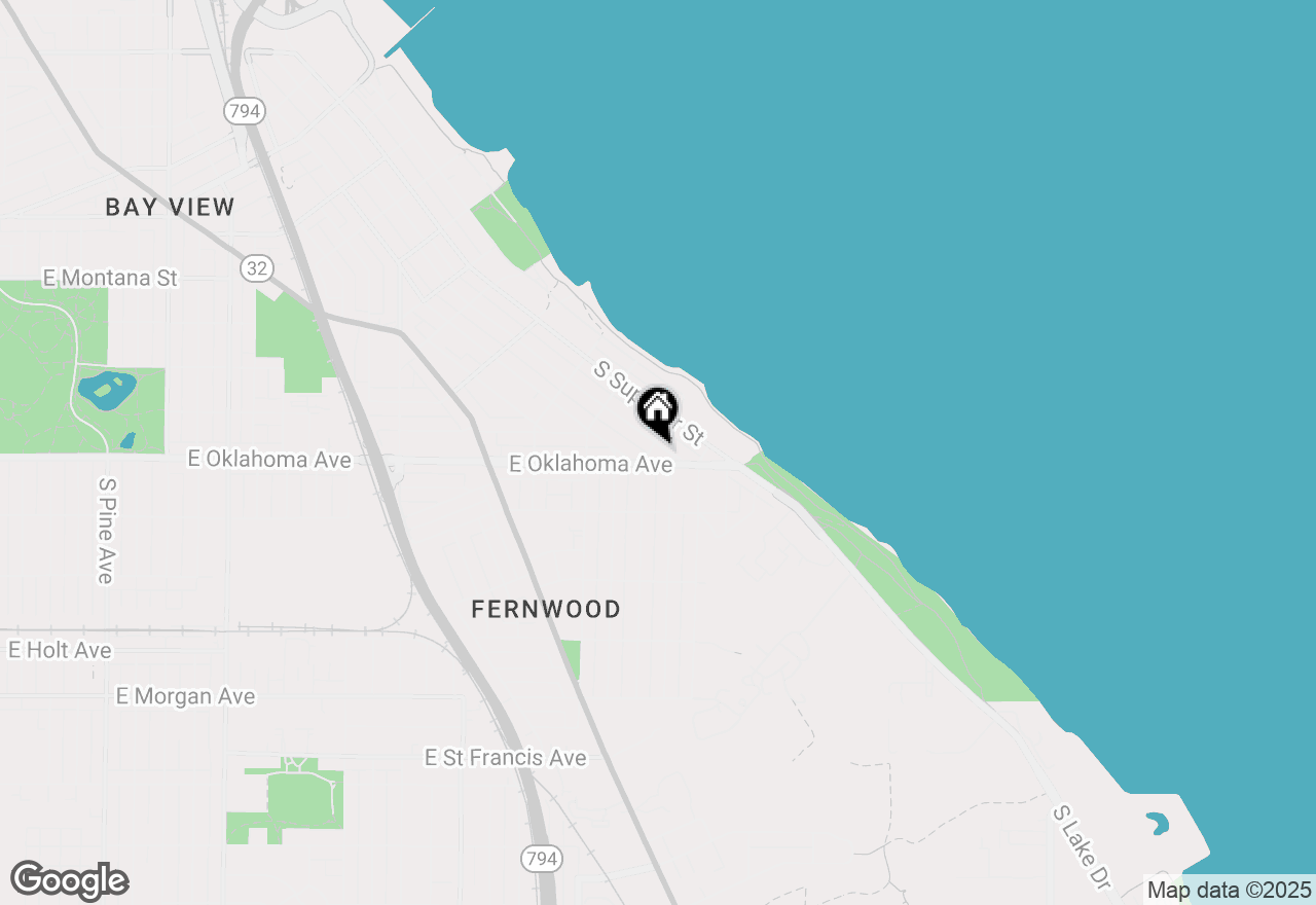 Map of 3069 S Wentworth Ave #3071, Milwaukee, WI 53207