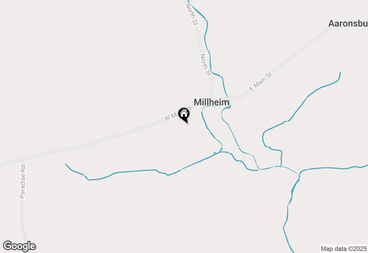 Map of 107 Claren Court, Millheim, PA 16854