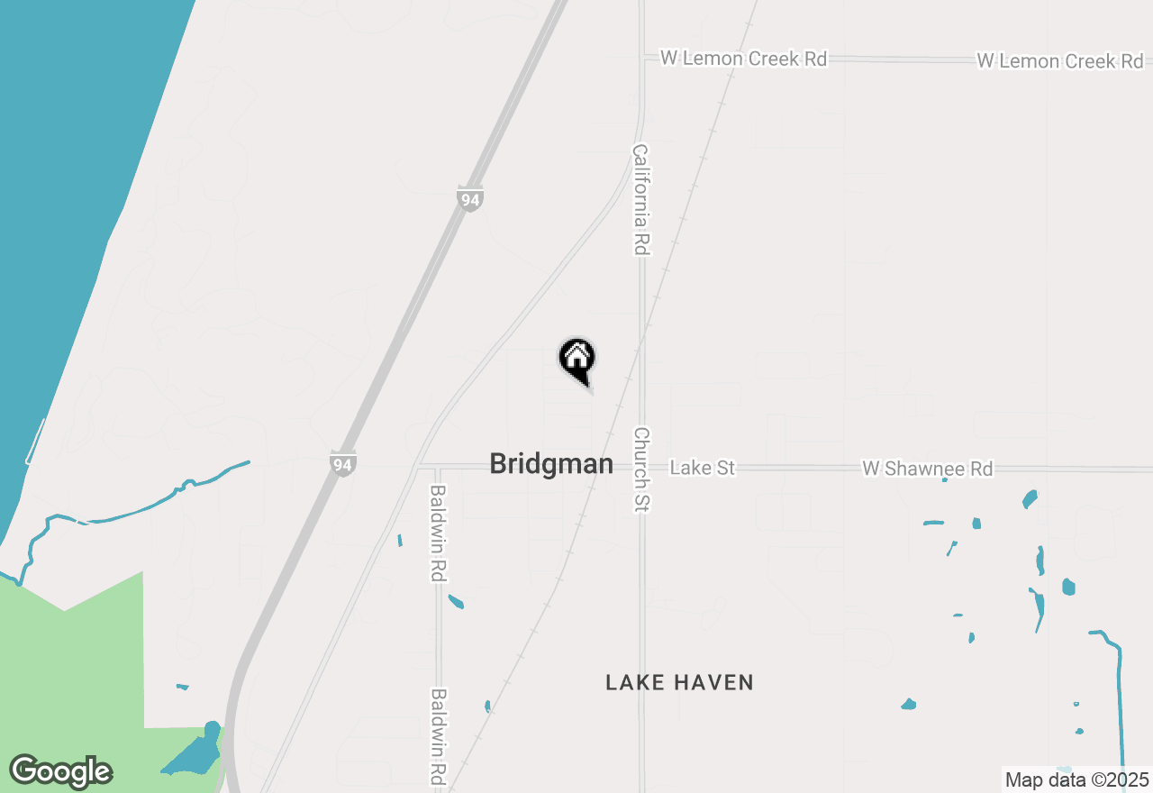 Map of 4227 Orchard Street, Bridgman, MI 49106