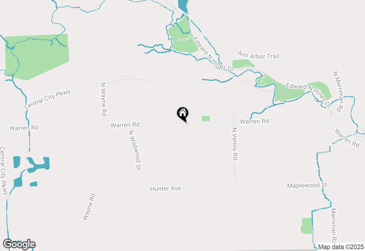 Map of 33611 Warren Road, Westland, MI 48185