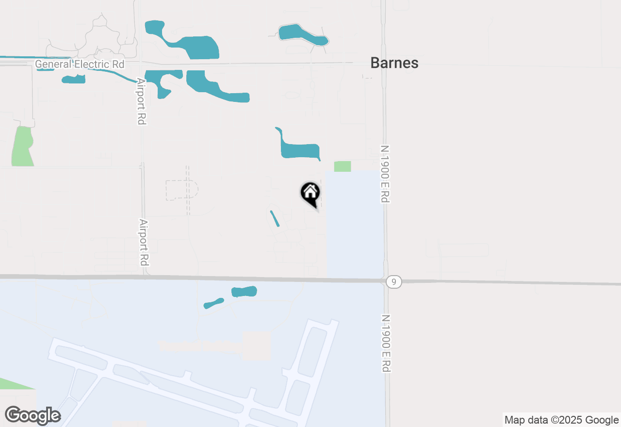 Map of 3515 Cornelius Drive #208, Bloomington, IL 61704