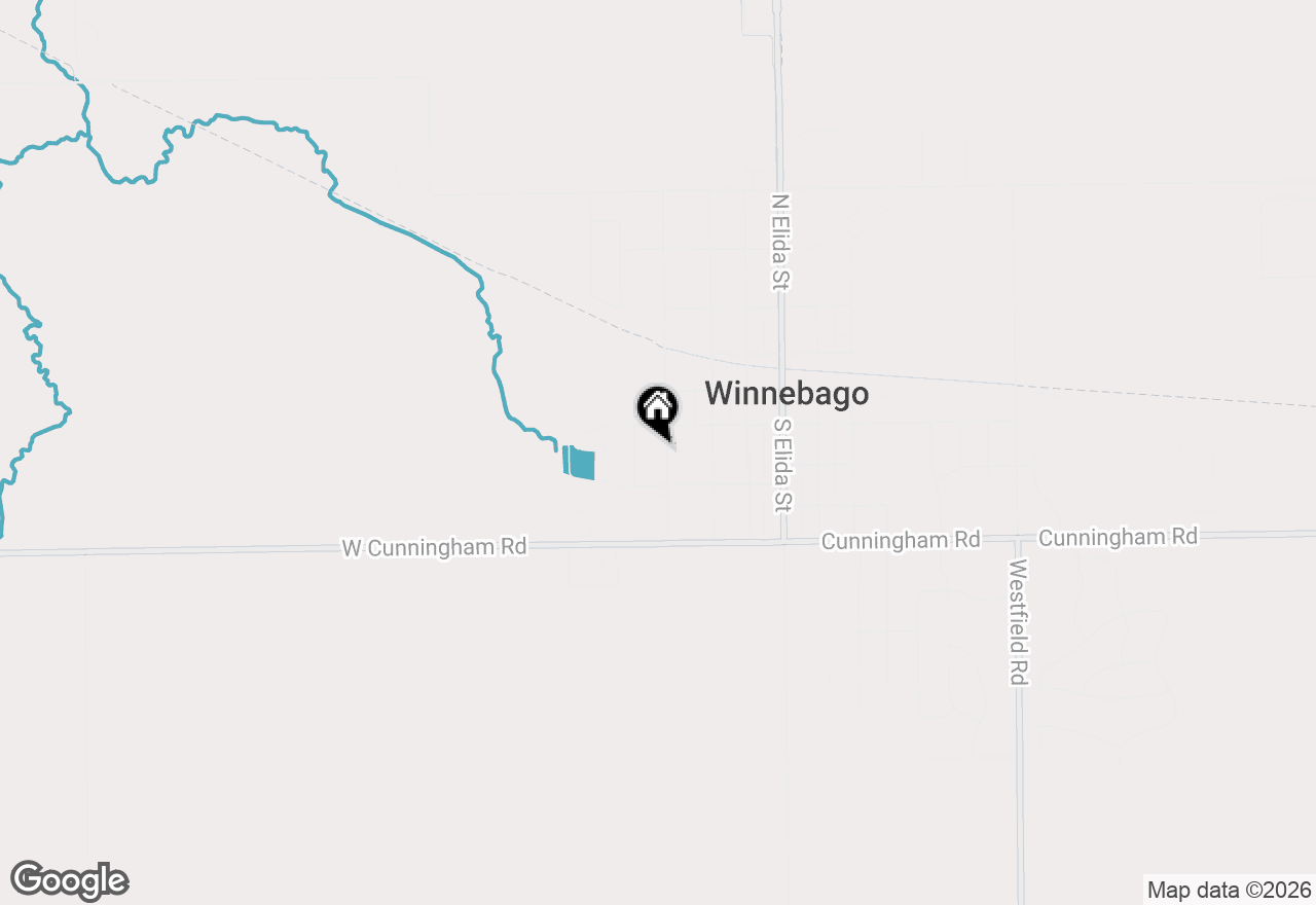 Map of 213 S Swift Street, Winnebago, IL 61088