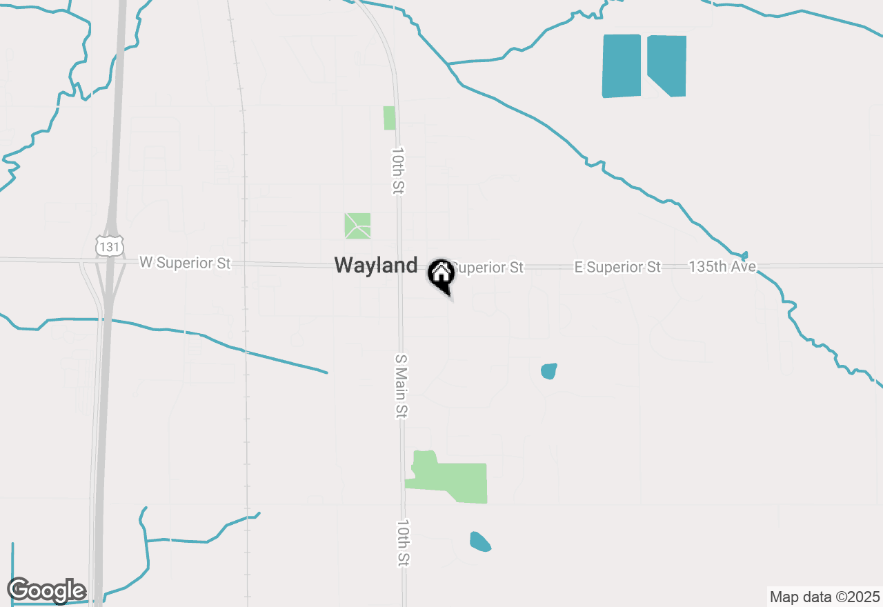 Map of 146 Hanlon Court, Wayland, MI 49348